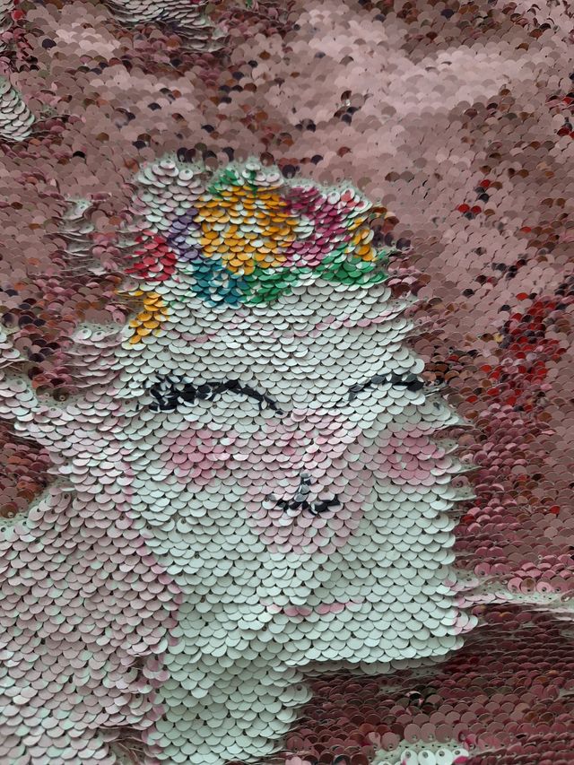 Mochila con cordón llama