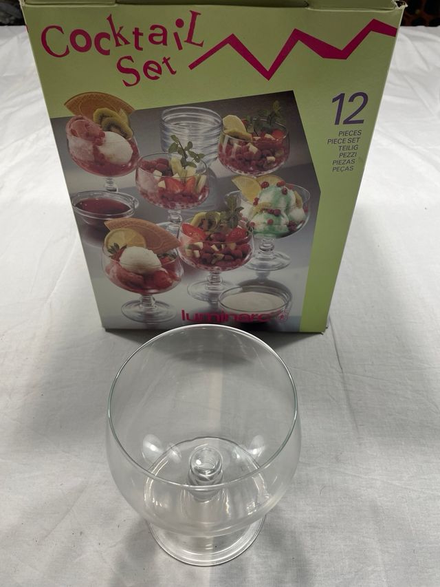 Set 12  copas cocktail