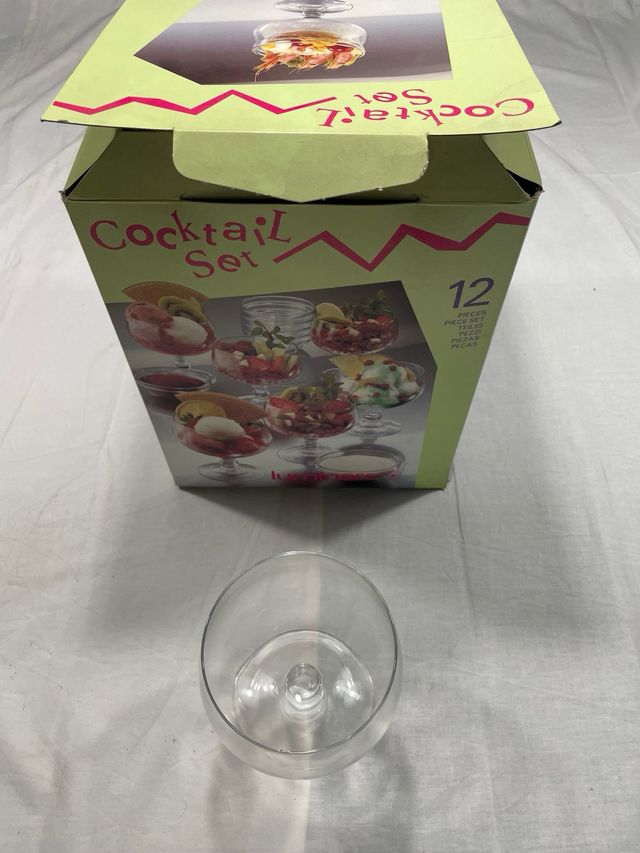 Set 12  copas cocktail