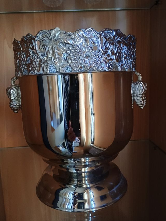 Cubitera y Ensaladera Alpaca