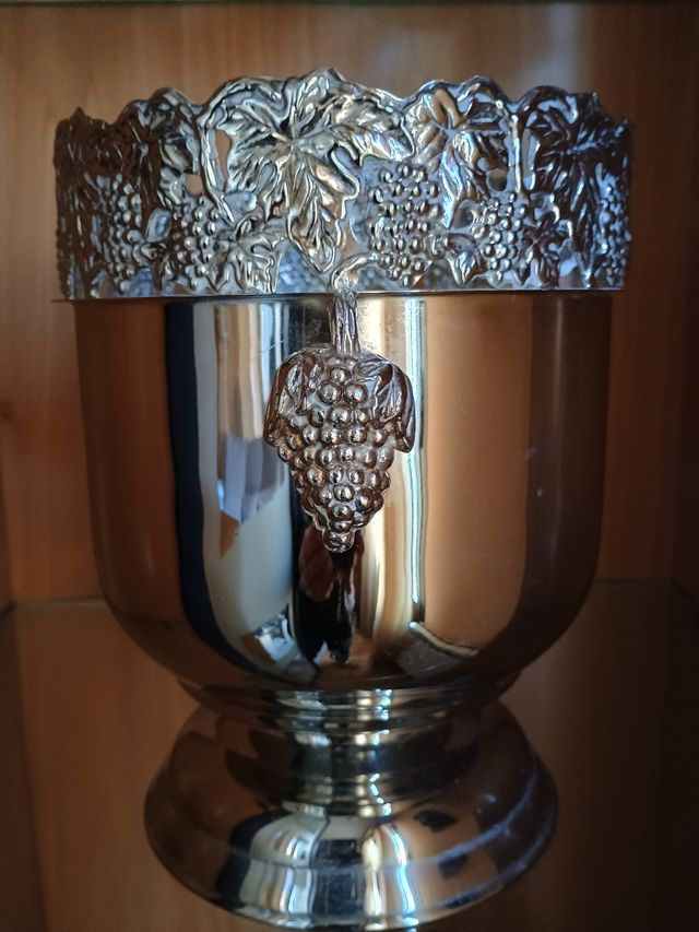 Cubitera y Ensaladera Alpaca