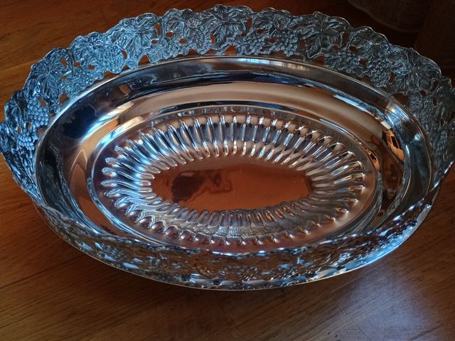 Cubitera y Ensaladera Alpaca