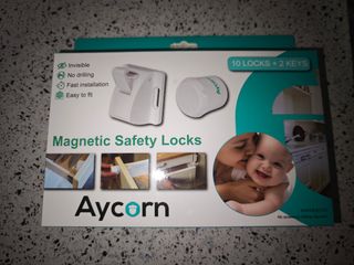 Cerradura magnética para cajones, puertas