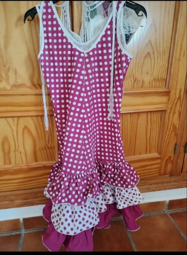 Traje flamenca