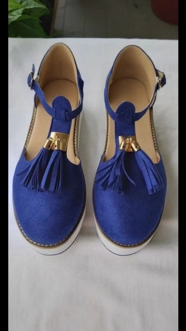 Scarpe primaverili/estive, BLU