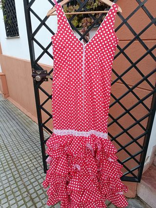 Traje de flamenca 