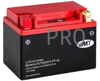 BATERÍA DE LITIO YTX16-BS HJTX20CH-FP HONDA KAWASAKI SUZUKI GILERA JMT