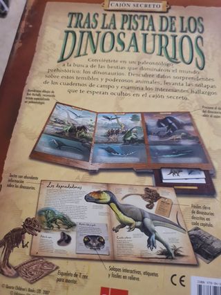 Tras la pista de los dinosaurios (Cajón secreto) (Spanish Edition)