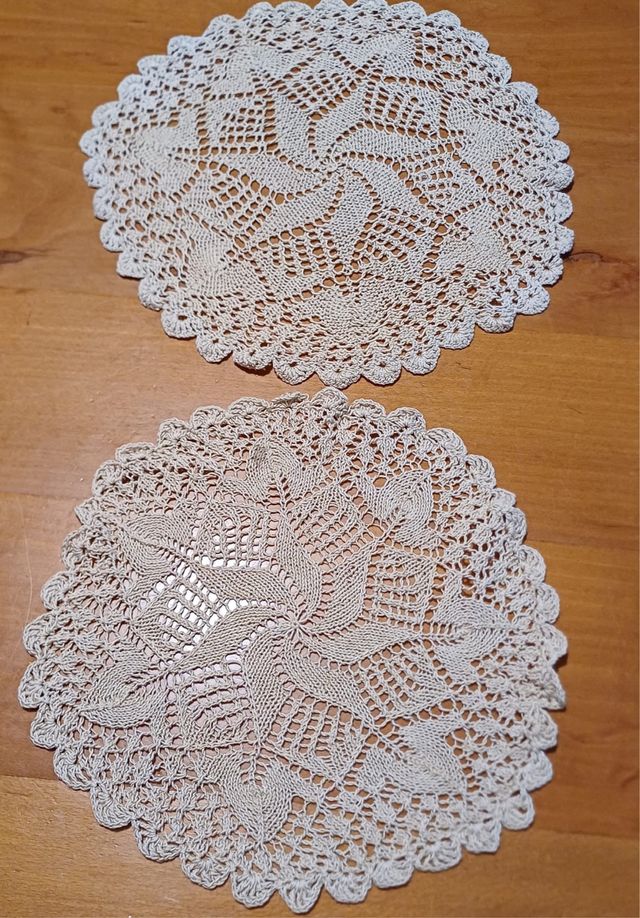 Centrini beige vintage