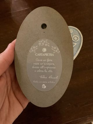 Cartapietra portachiavi e calamita parete frigo