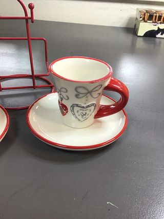 Tazze cuore country