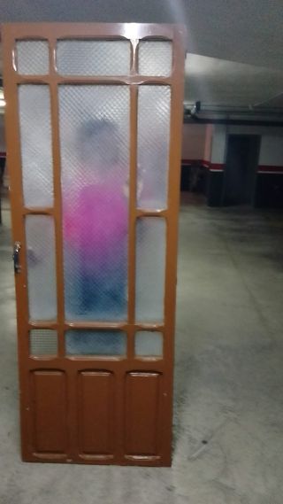 Puerta antigua casa huerta