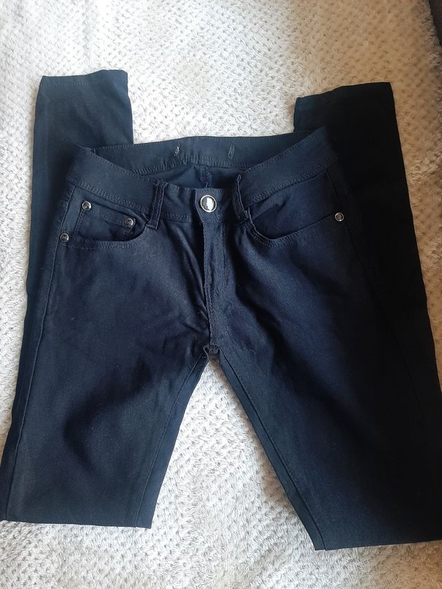 Pantaloni skinny neri taglia 34