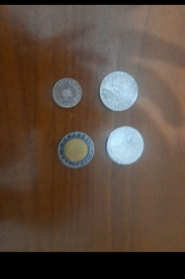 Monete Lire italiane e Romania