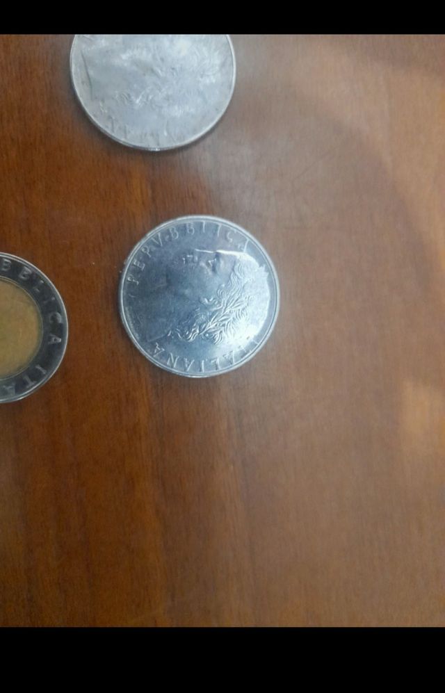 Monete Lire italiane e Romania