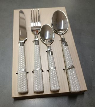 Set di posate 24 pezzi in acciaio inox