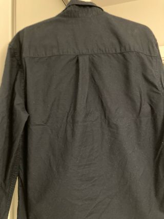 Camisa zara azul marino. Talla S