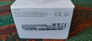 Adaptador Apple 35W carga rapida 2 puertos USB‐C