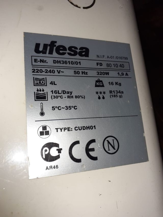 Deshumificafor ufesa funciona bien se prueba aquí 