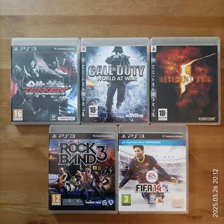 Lote cinco juegos PS3