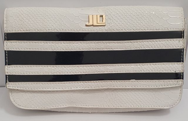 Borsetta Jlo bianca e nera