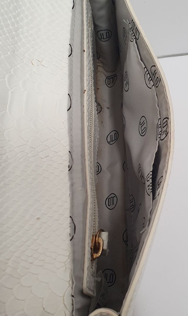 Borsetta Jlo bianca e nera