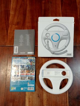 Mario kart 8 wii u con 1 volante