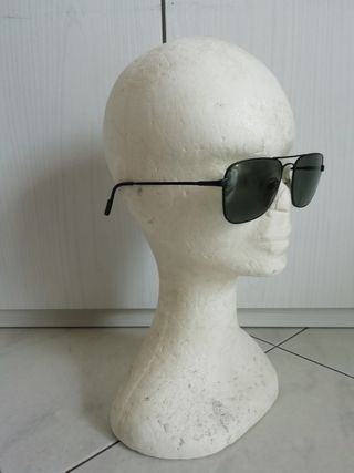 Occhiali da sole neri Vintage Galileo