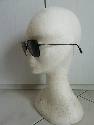 Occhiali da sole neri Vintage Galileo