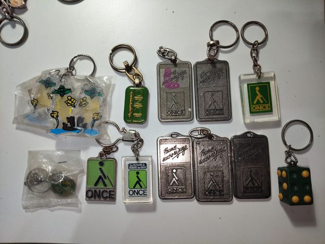 Llaveros ONCE (Organização Nacional para os Cegos Es.