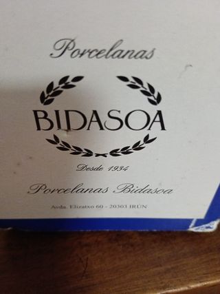 3 Fuentes de porcelana Bidasoa.