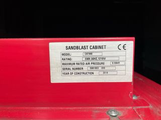 Chorreadora de arena