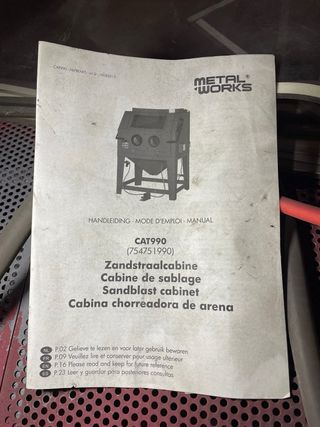 Chorreadora de arena