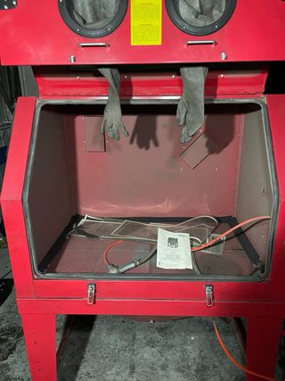 Chorreadora de arena