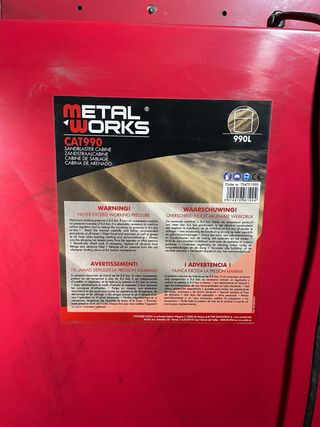 Chorreadora de arena