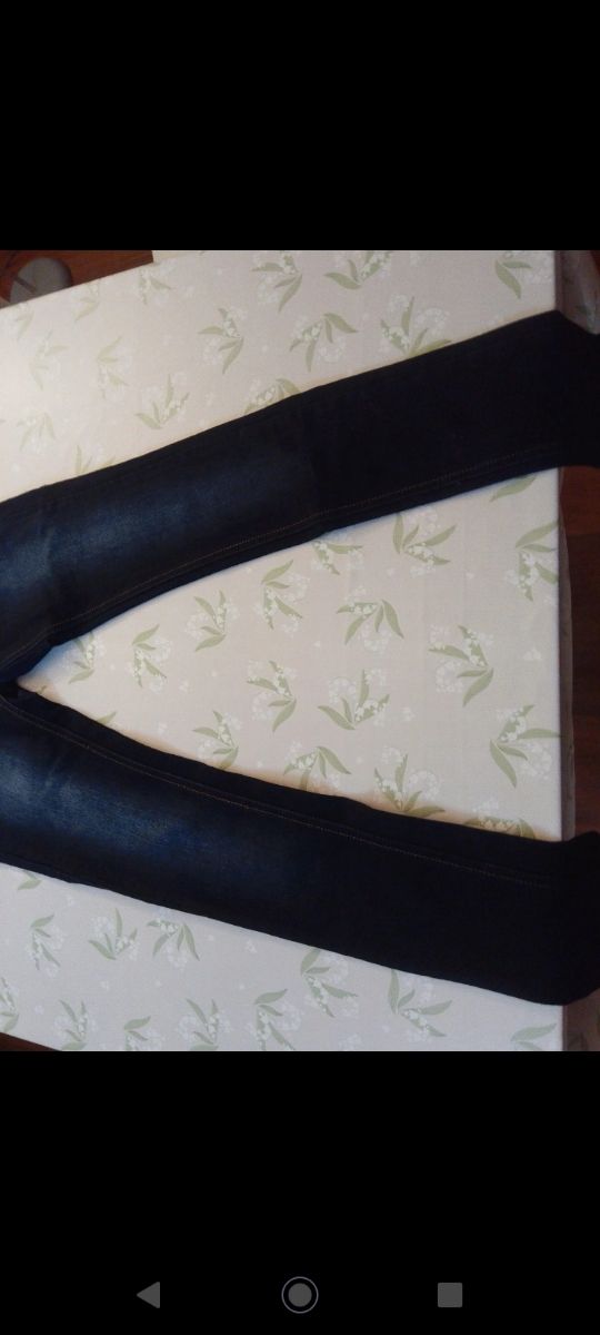 Pantaloni blu VAQUERO per ragazze 34, segni di usura, estetici