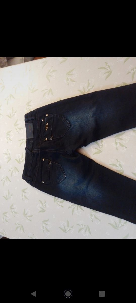 Pantaloni blu VAQUERO per ragazze 34, segni di usura, estetici