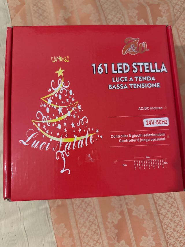 Luces led stella de navidad