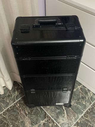 Maleta Trolley Profesional Pollié Maquillaje