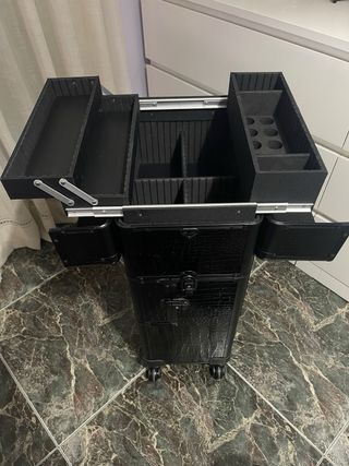 Maleta Trolley Profesional Pollié Maquillaje
