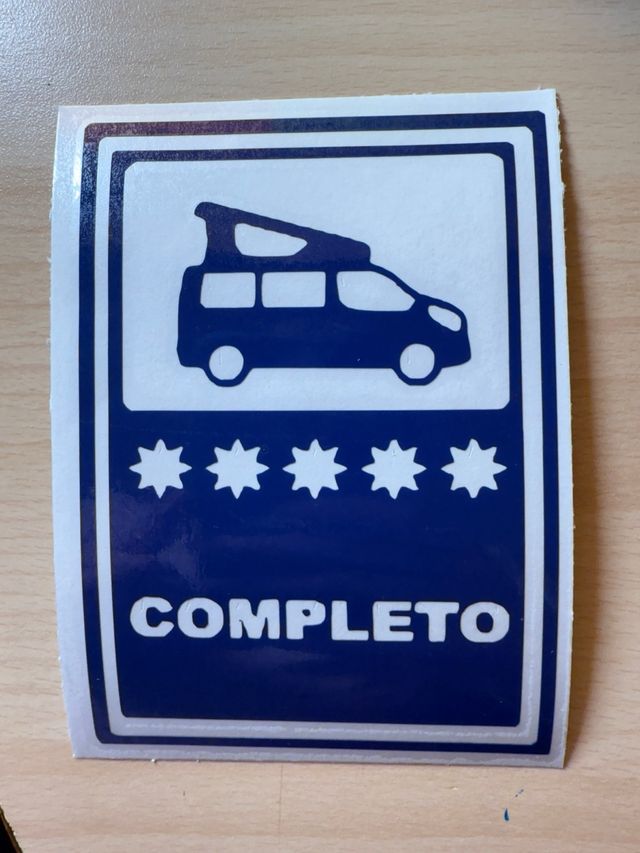 Vinilo Furgoneta techo elevable