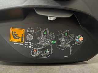 Maxi Cosi inclinable Marble y base Isofix Grupo 0