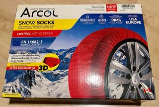 ARCOL Fundas Cadenas Nieve Talla L