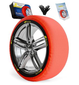 ARCOL Fundas Cadenas Nieve Talla L