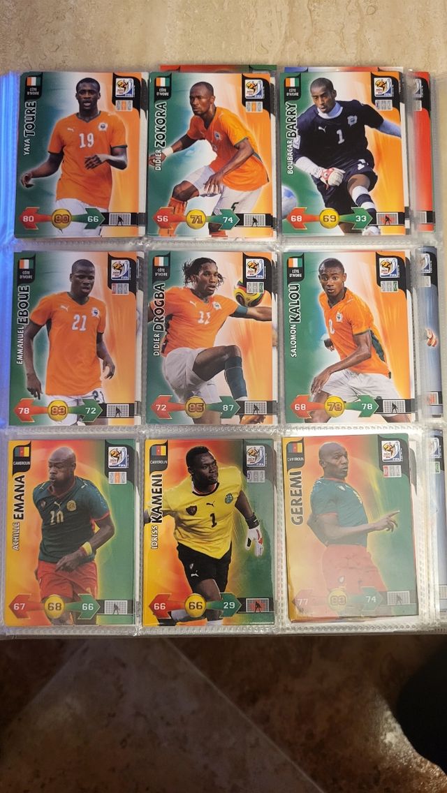 Cromos Adrenalyn mundial 2010