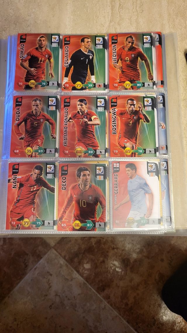 Cromos Adrenalyn mundial 2010