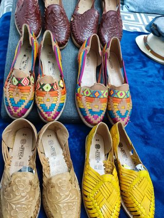 Sandalias mexicanas de colores 🌈
