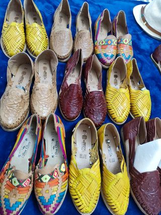 Sandalias mexicanas de colores 🌈