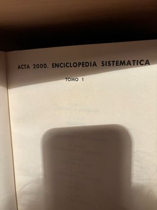 Enciclopedias sistematicas