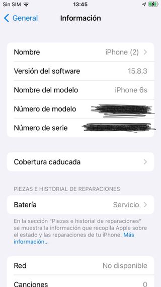 Iphone 6S Space Gray 64gb